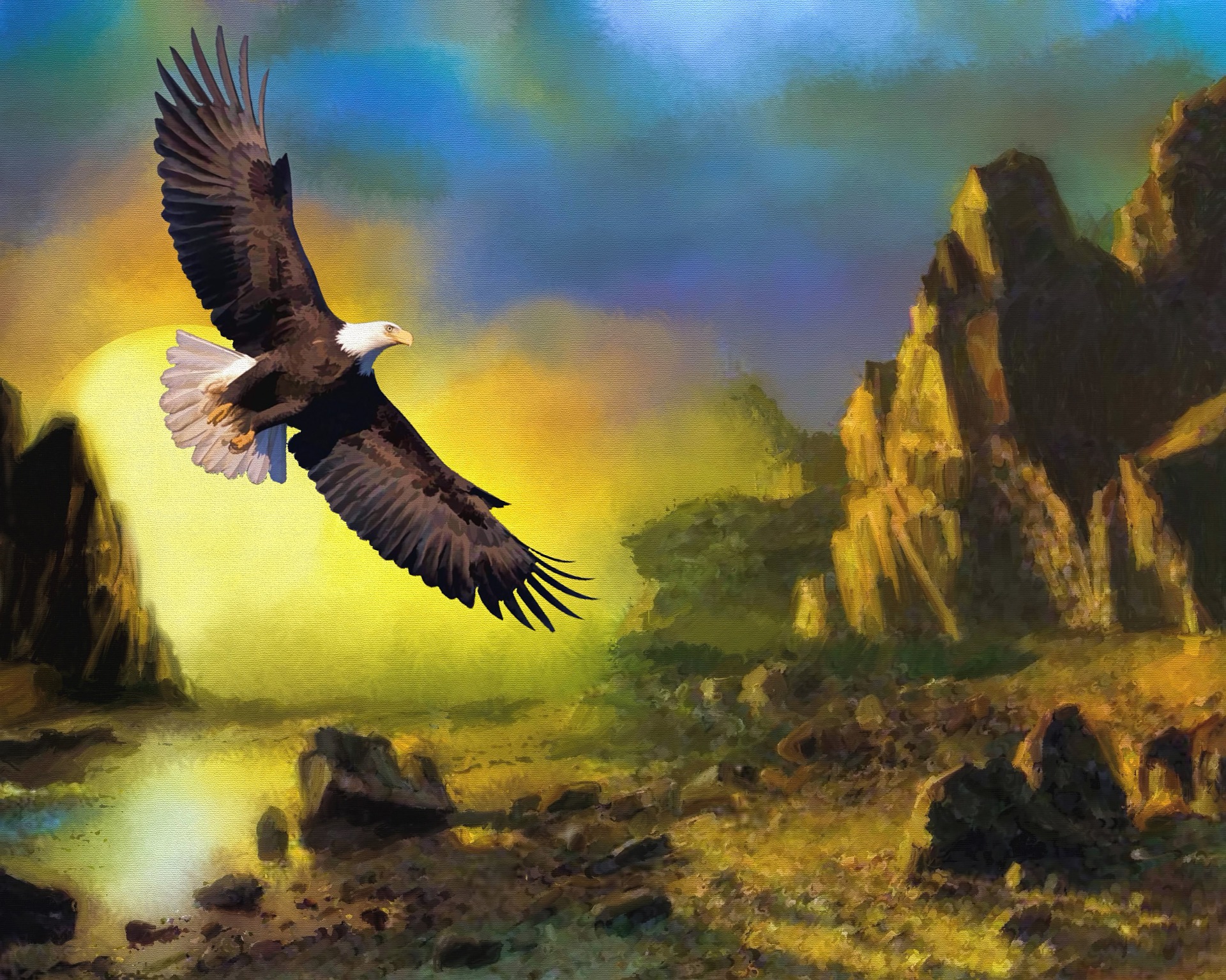 Eagle of Eternity – Rise above Life’s Problems