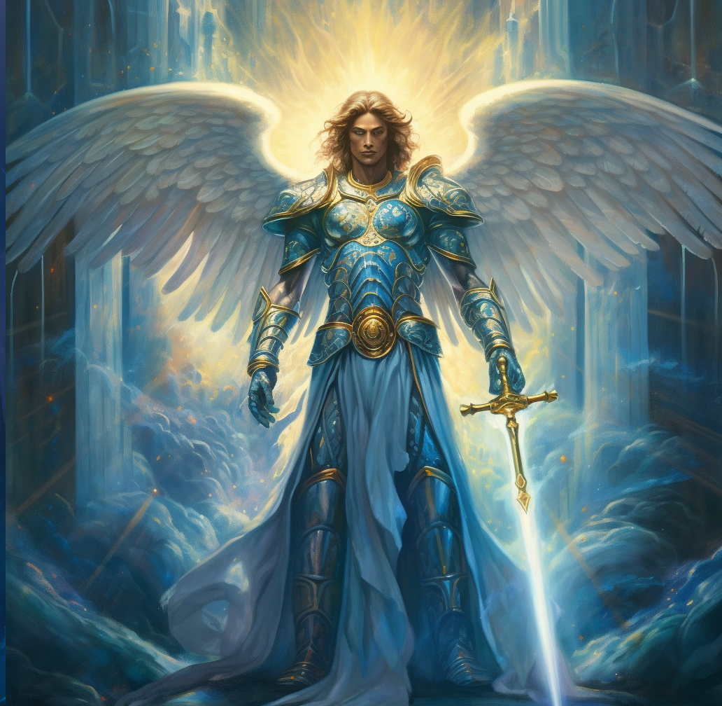 Archangel Michaels Blue Flame Reiki – Protection, Courage & Inner Strength