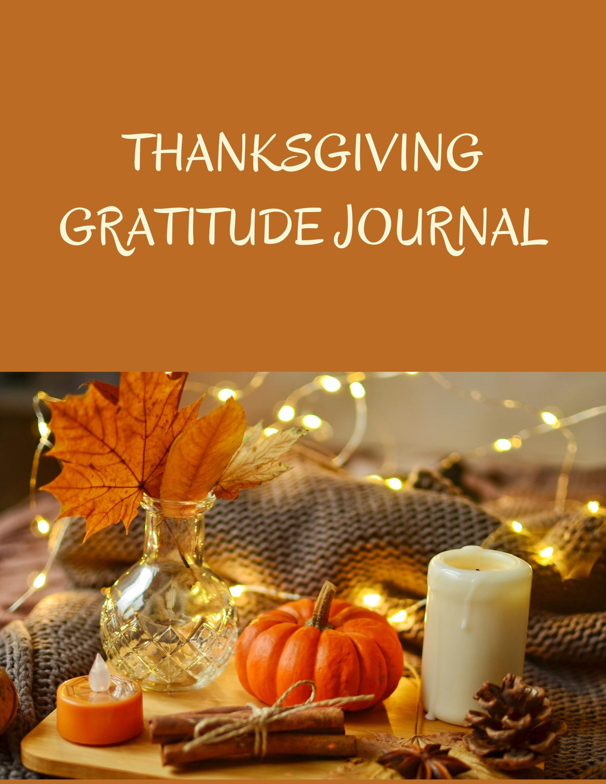 Thanksgiving Gratitude Journal and Wall Art