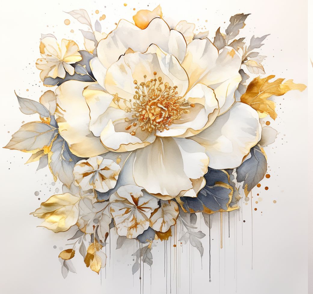 The White Gold Flower