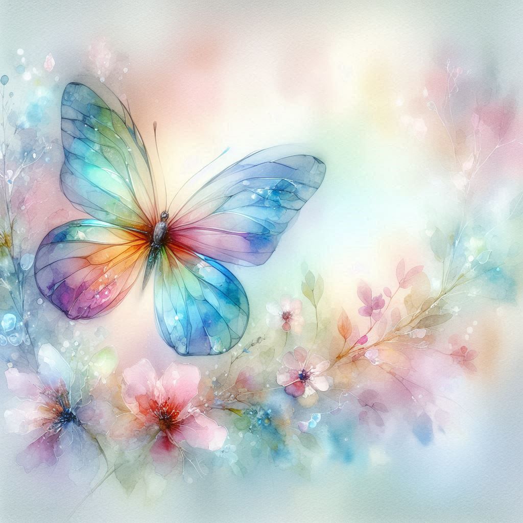 The Rainbow Butterfly