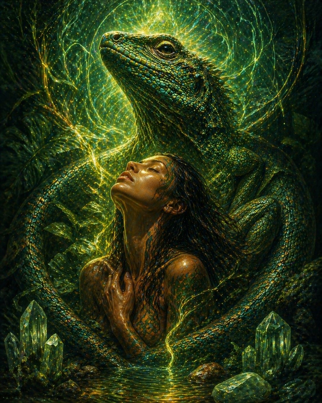 Lizardite Evolving Self-Sensuality Flush